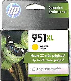 HP 951 XL Tinta Amarillo Yellow z30 | La Comprita